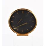 Jaeger LeCoultre, a gilt metal 8 day clock