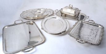 A quantity of electro-plated wares