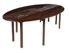 A mahogany wake table in George III Irish style