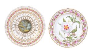 Two Derby plates