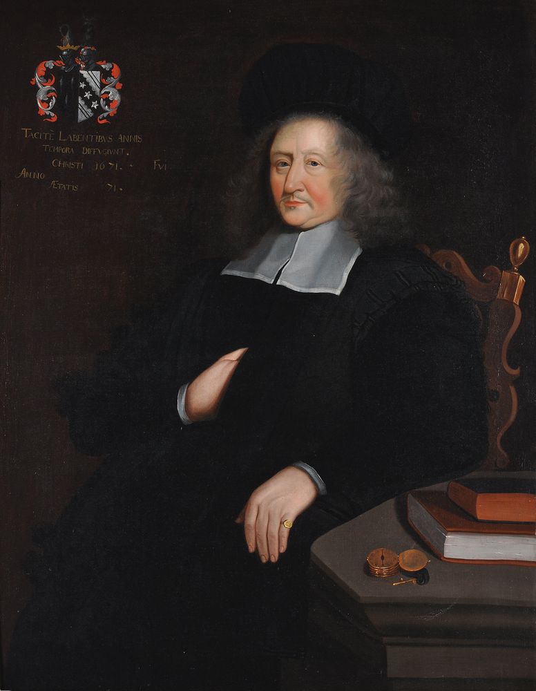 Flemish School (17th century) Portrait of a judge, three-quarter-length, seated