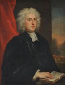 John Vanderbank (British 1694-1739) Portrait of Dr Martin Benson (1689-1752) Bishop of Gloucester, h