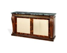 ϒ A Regency rosewood side cabinet in the manner of Banting, France & Co., circa 1830