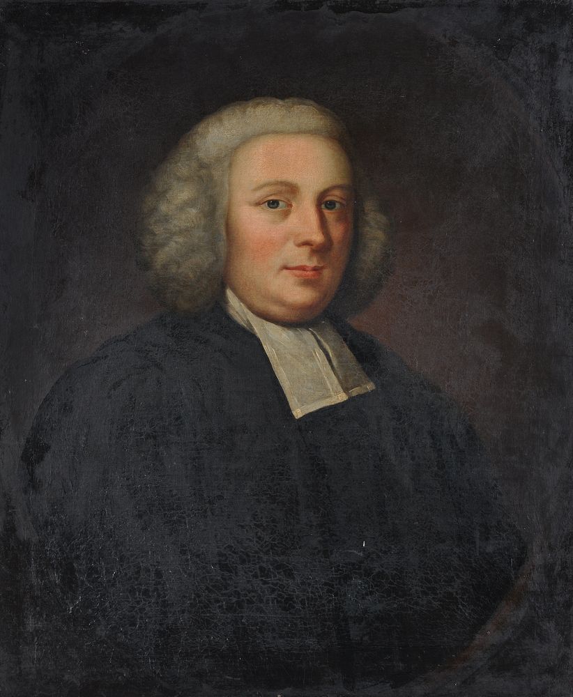 English School (18th century) Portrait of a cleric