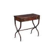 ϒ A Regency rosewood small card table, circa 1815