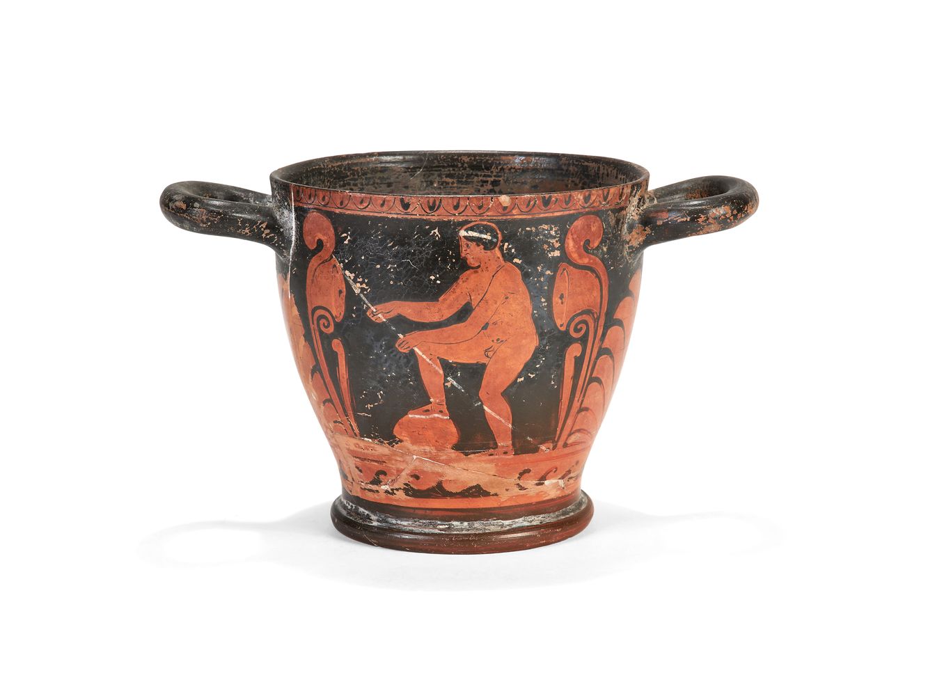 A Greek red-figure skyphos, , mid 4th Century B.C - Image 2 of 2