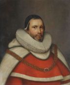 Follower of Cornelis Jonson Van Ceulen Portrait of Sir Robert Heath (1575-1649), Chief Justice, half