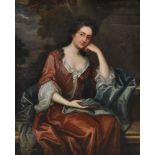 Circle of Maria Verelst (British 1680-1744) Portrait of Lady Smythe, three-quarter-length