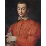 Follower of Agnolo Bronzino Portrait of Giovanni de Medici