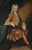 Joseph Highmore (British 1692-1780) Portrait of Sir Thomas Heath (d. 1741) full-length, in a brown c