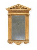 An Irish George II carved and gilt-gesso pier mirror, possibly by John and Francis Booker, circa 174