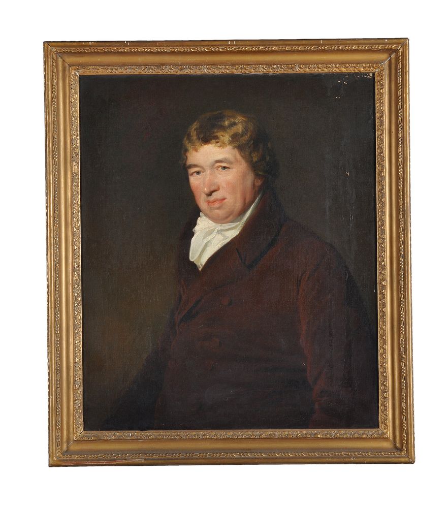 Attributed to John Jackson (British 1778-1831) Portrait of a gentleman thought to be Daniel O'Connel - Image 2 of 3