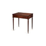 A Regency mahogany side table, circa 1815