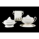 Three items of English creamware