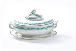 A Wedgwood 'Queen's Ware' feuilles de choux modelled tureen