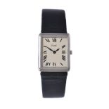 Piaget, ref. 9150, a white gold coloured wrist watch