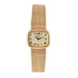 Piaget, ref. 3628 B11, a lady's gold coloured bracelet watch