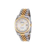ϒ Rolex, Oyster Perpetual Datejust, ref. 16233, a bi-metal bracelet watch