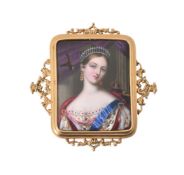 English School (circa 1837-38) Portrait of Queen Victoria