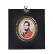 English School (first quarter 19th century) Portrait of an officer in the Royal Staff Corps