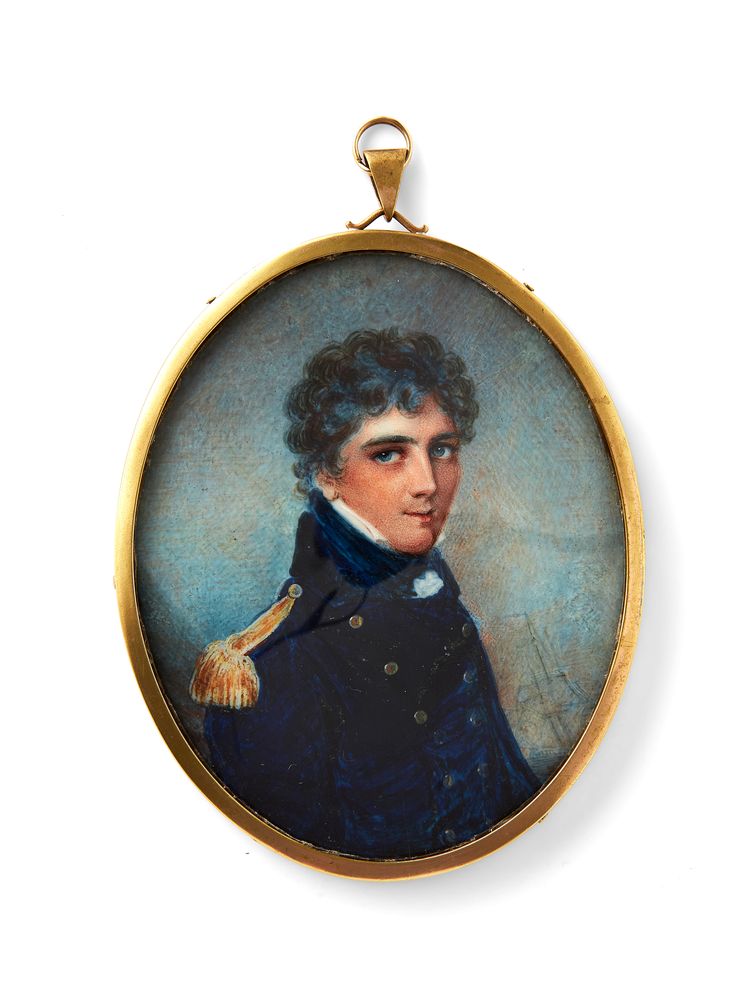 ϒ Anne Mee (1765-1851) Portrait of a Naval officer