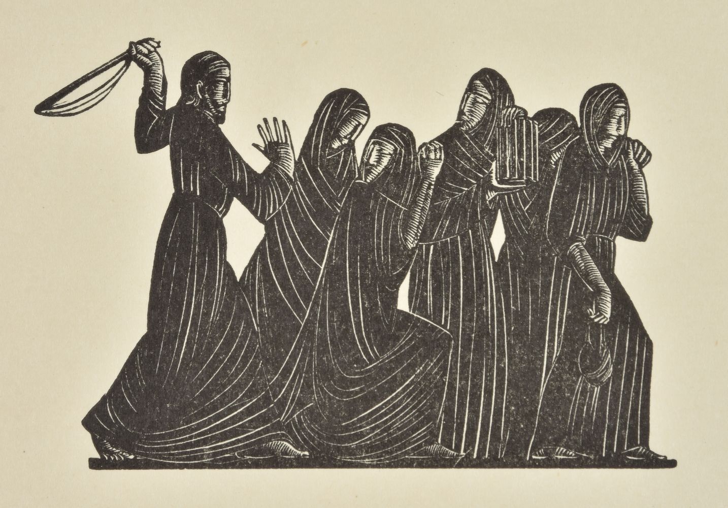 Eric Gill (British 1882-1940), A collection of 22 wood engravings of religious subjects - Image 18 of 22