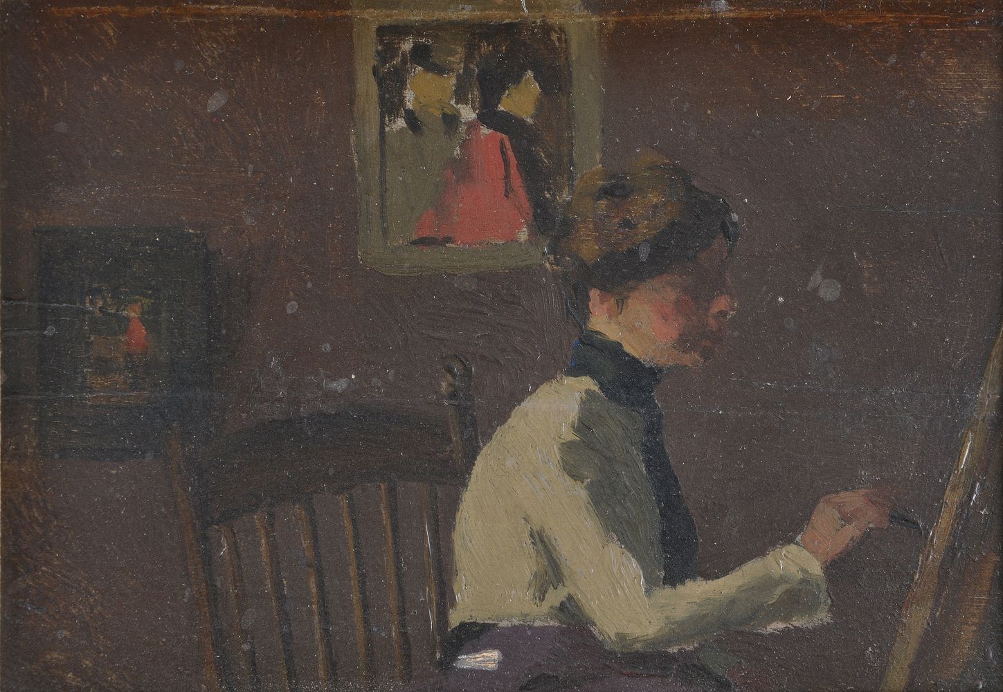 Camden School (c. 1910), Portrait of artist, possibly Sylvia Gosse