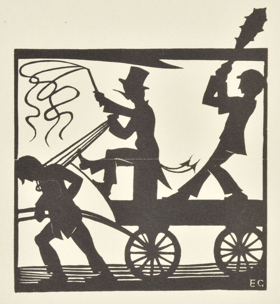 Eric Gill (British 1882-1940), A group of thirteen wood engravings of literary and fictional subject - Image 5 of 13