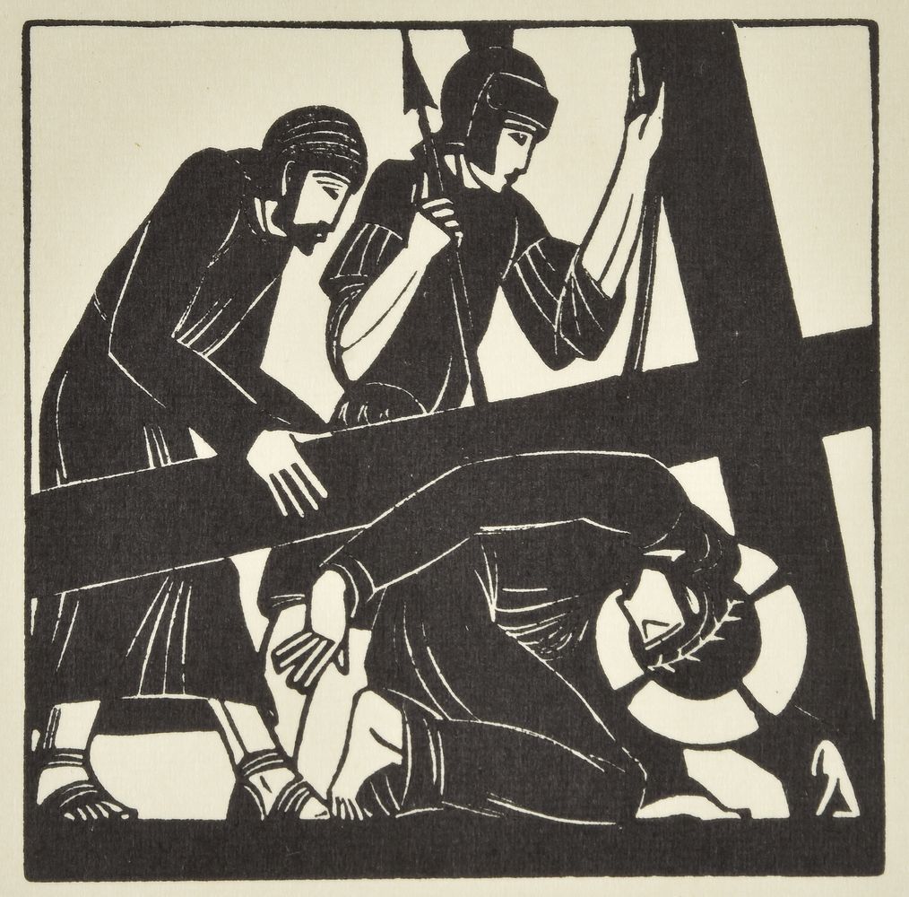Eric Gill (British 1882-1940), A collection of 22 wood engravings of religious subjects - Image 9 of 22