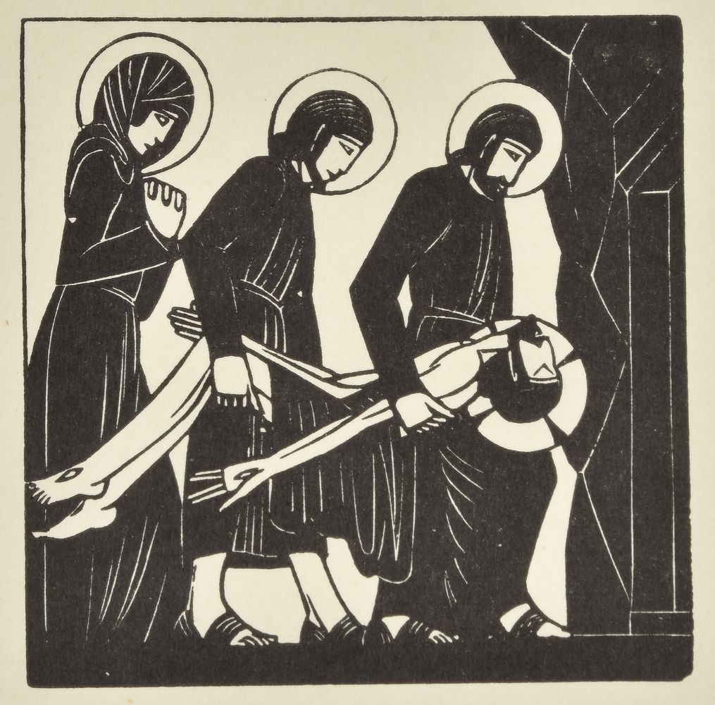 Eric Gill (British 1882-1940), A collection of 22 wood engravings of religious subjects - Image 14 of 22