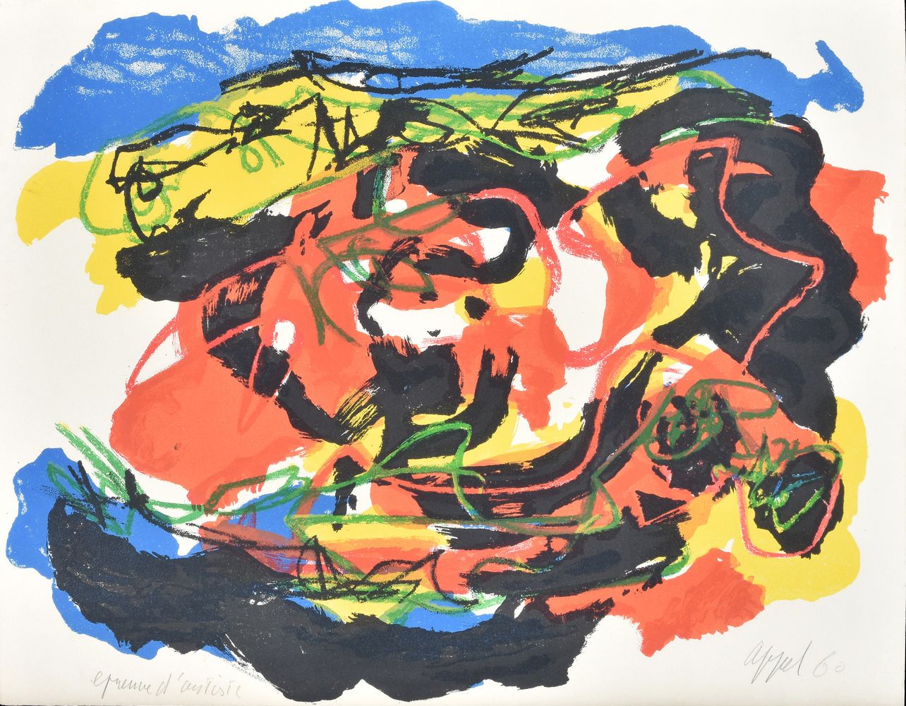 Karel Appel (Dutch 1921-2006), Untitled