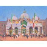 Colin Hatrue (British 1919-2003), St. Mark's Basilica