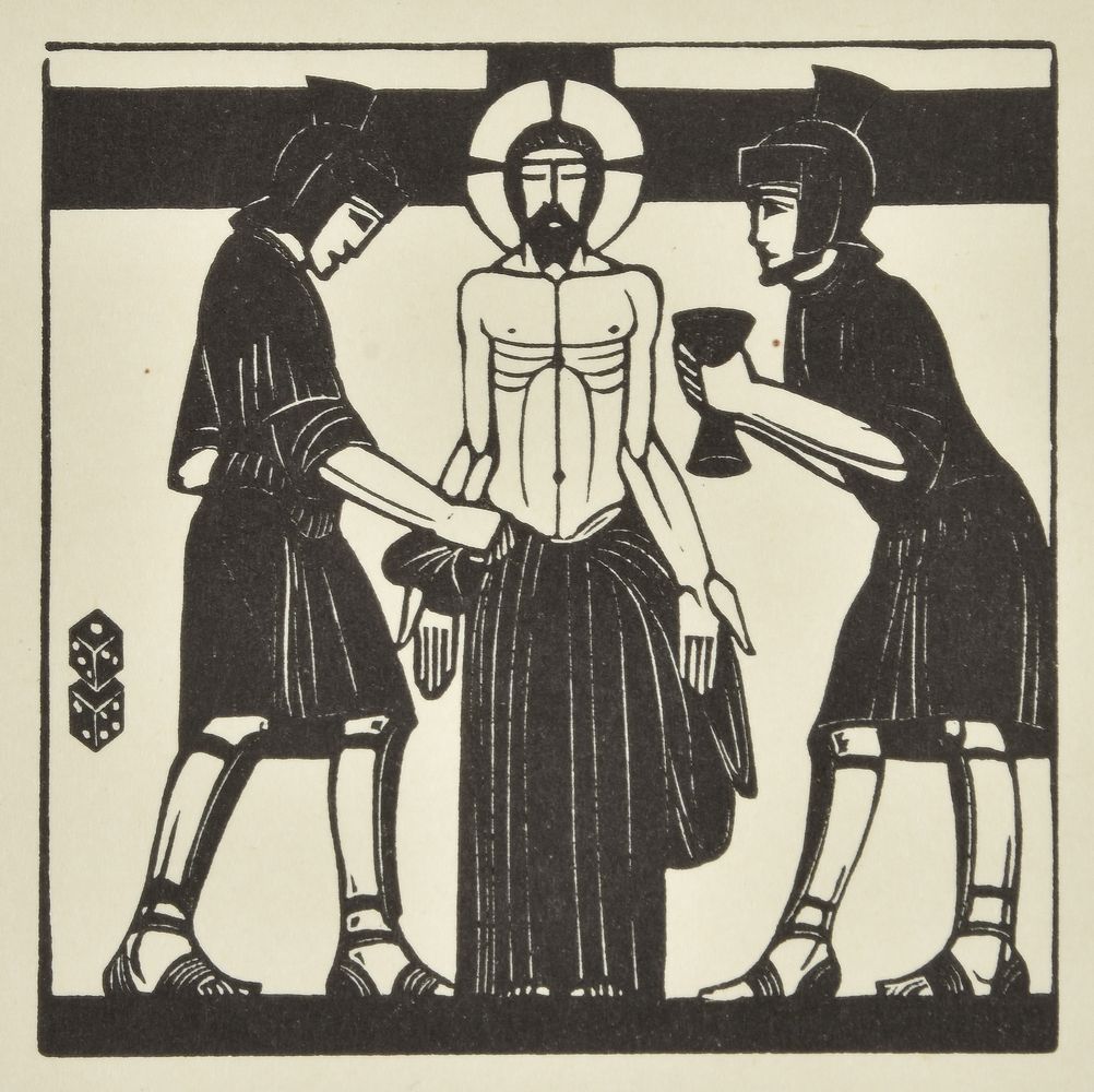 Eric Gill (British 1882-1940), A collection of 22 wood engravings of religious subjects - Image 10 of 22