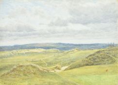 Frank Walton (British 1840-1928), The Golf Links of Lelant