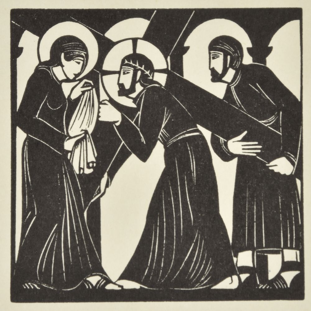 Eric Gill (British 1882-1940), A collection of 22 wood engravings of religious subjects - Image 6 of 22