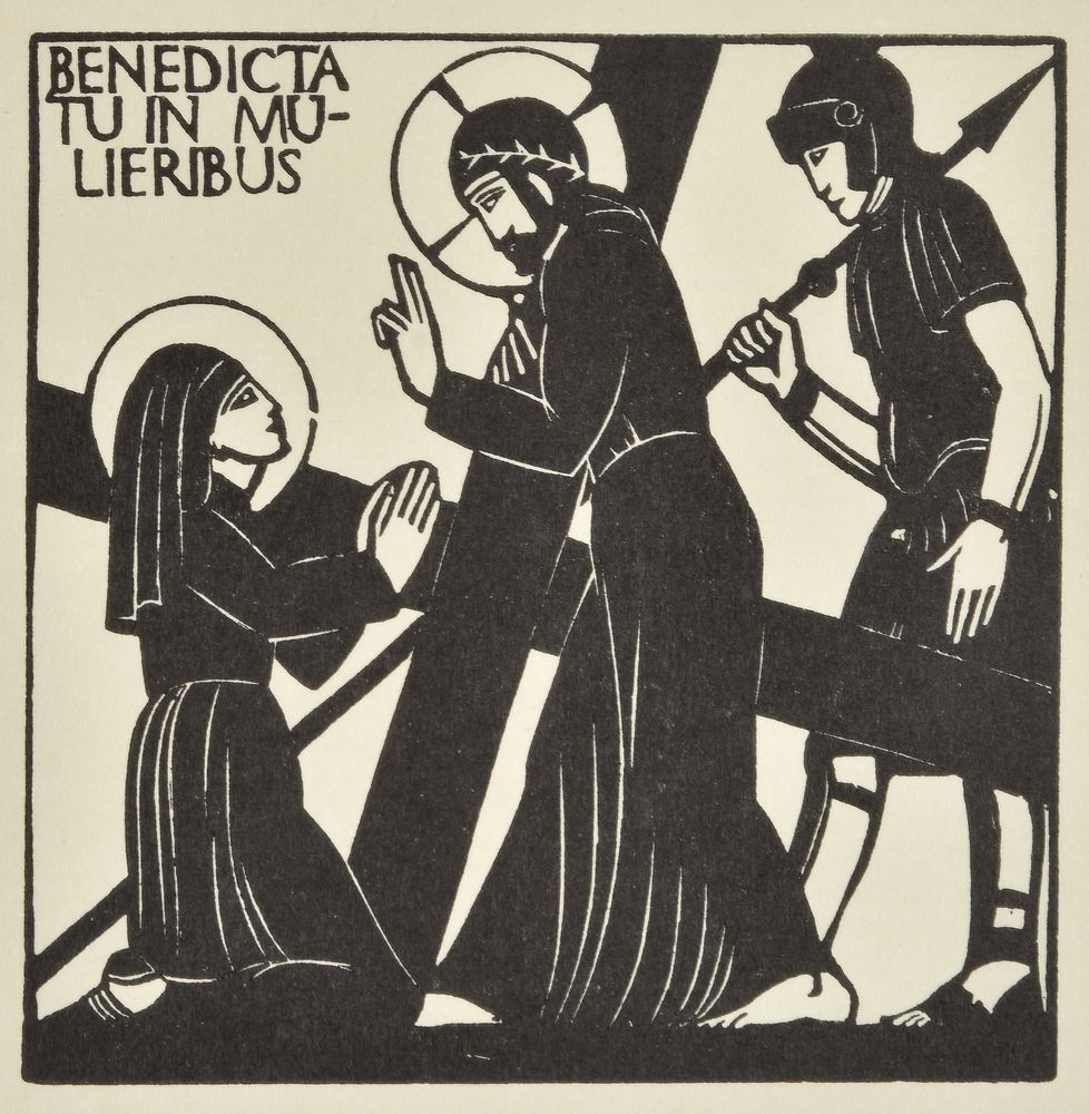 Eric Gill (British 1882-1940), A collection of 22 wood engravings of religious subjects - Image 4 of 22