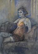 Alberto Sughi (Italian 1928-2012), ttur: Figura Seduta, 1999