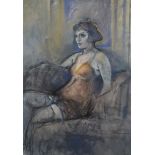 Alberto Sughi (Italian 1928-2012), ttur: Figura Seduta, 1999