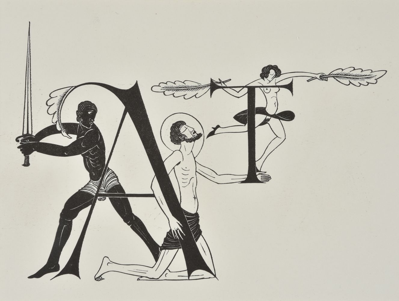 Eric Gill (British 1882-1940), A collection of 22 wood engravings of religious subjects - Image 21 of 22