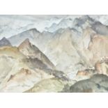 Sir William Russell Flint (Scottish 1880–1969) , Mountain Landscape (Basses Alpes)