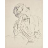 George Grosz (German 1893-1959), Portrait of a girl