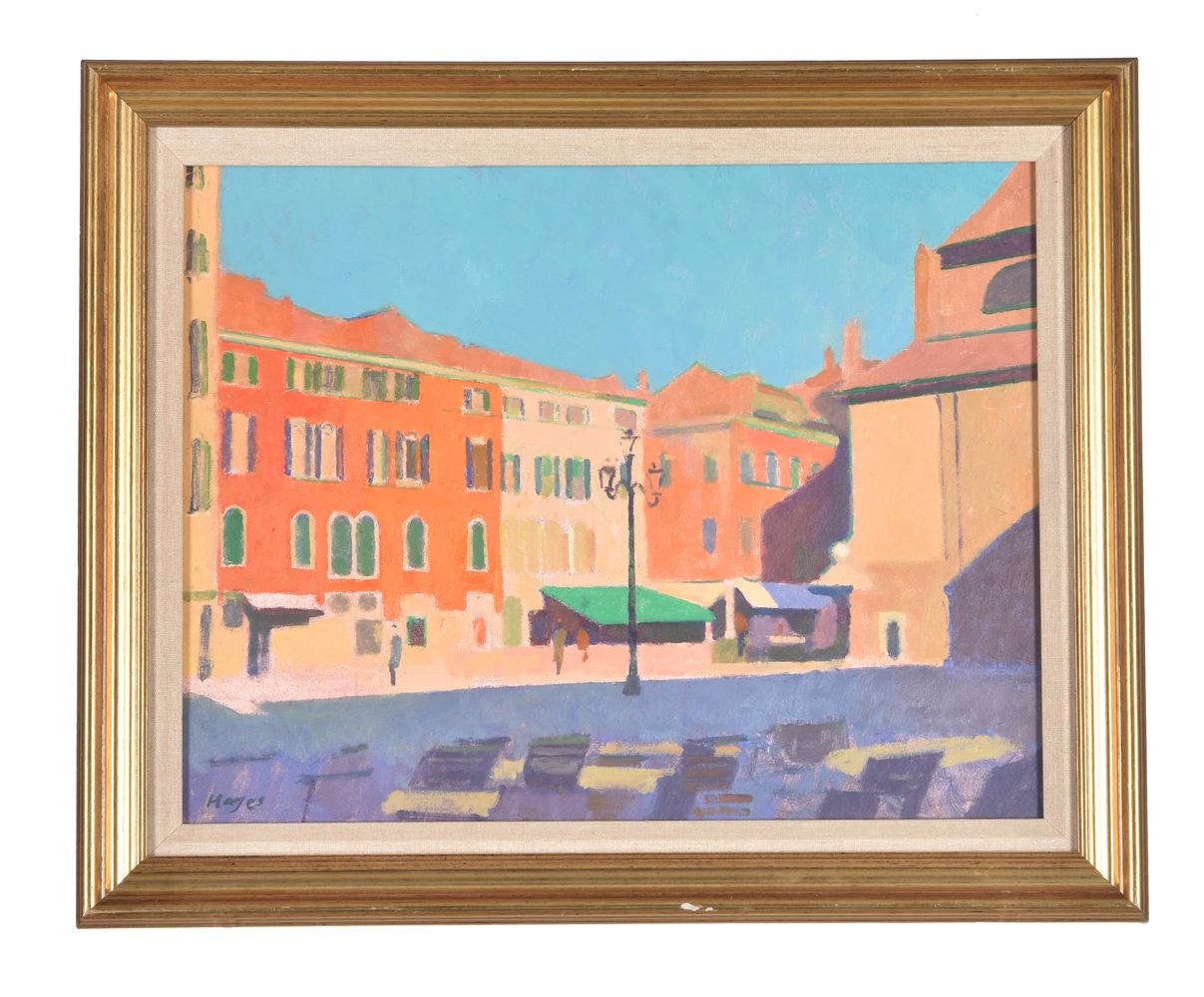 Colin Hatrue (British 1919-2003), Italian Piazza - Image 2 of 3