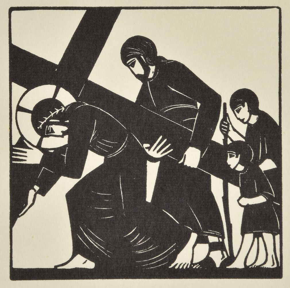 Eric Gill (British 1882-1940), A collection of 22 wood engravings of religious subjects - Image 5 of 22
