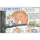 Peter Brookes (British b.1943), The Fat Cat