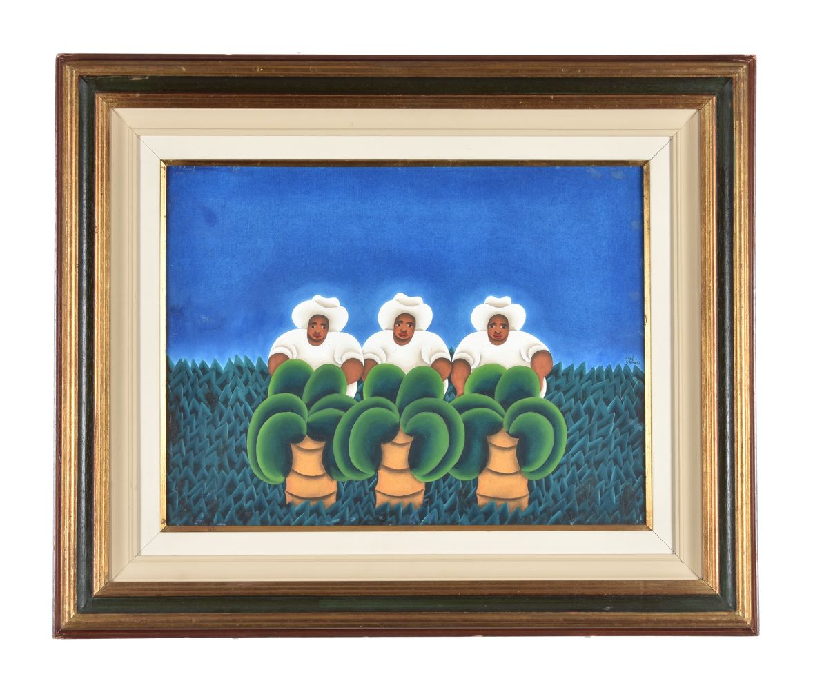 Jose Saboia (Brazilian b.1949), Brazilian farmers - Image 2 of 3