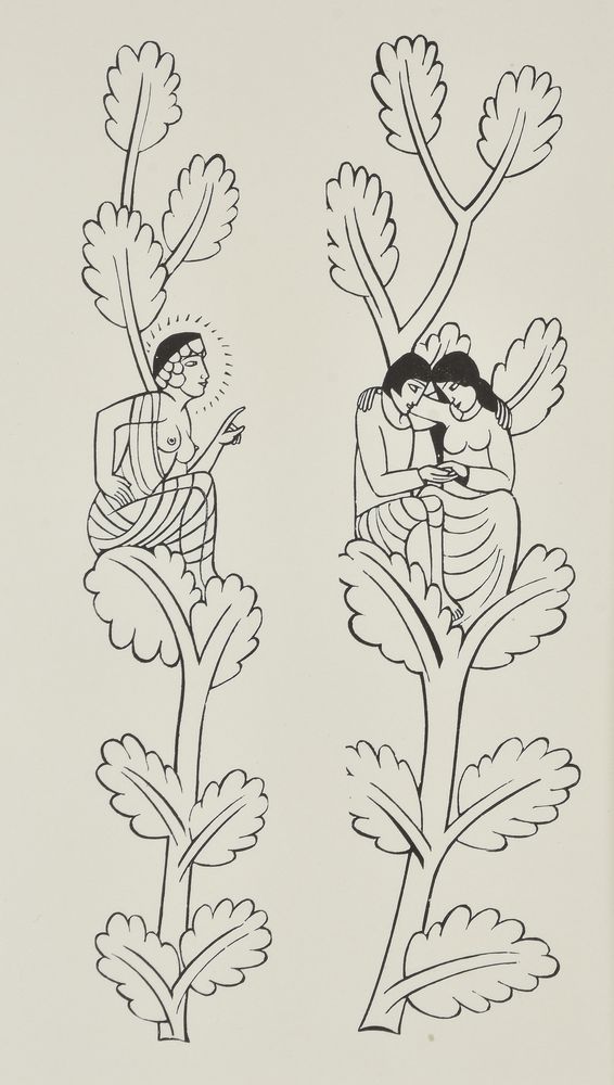 Eric Gill (British 1882-1940), A group of thirteen wood engravings of literary and fictional subject - Image 10 of 13