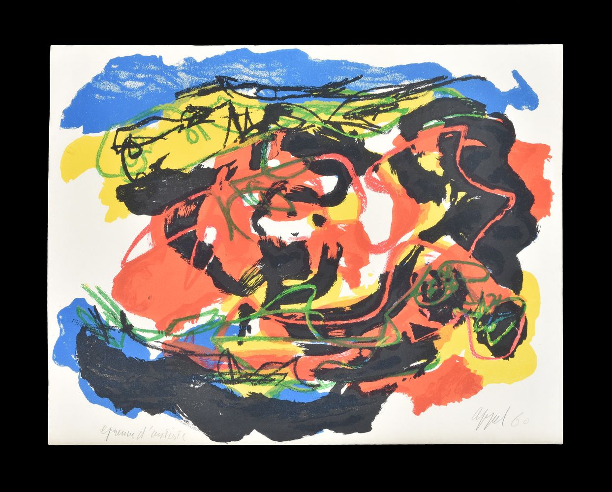 Karel Appel (Dutch 1921-2006), Untitled - Image 2 of 2