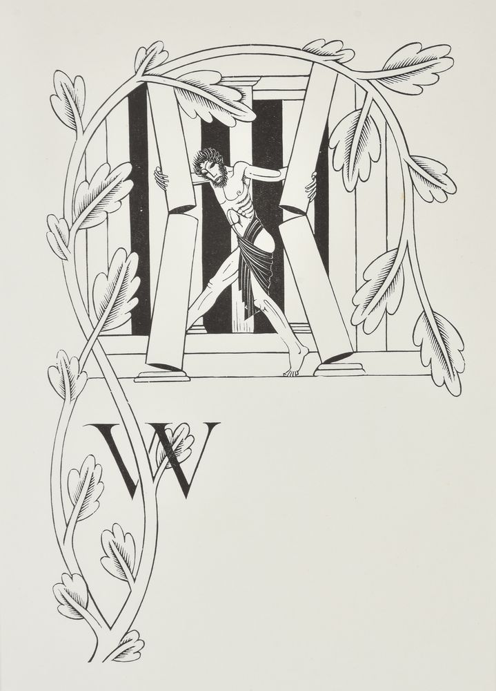 Eric Gill (British 1882-1940), A group of thirteen wood engravings of literary and fictional subject - Image 13 of 13