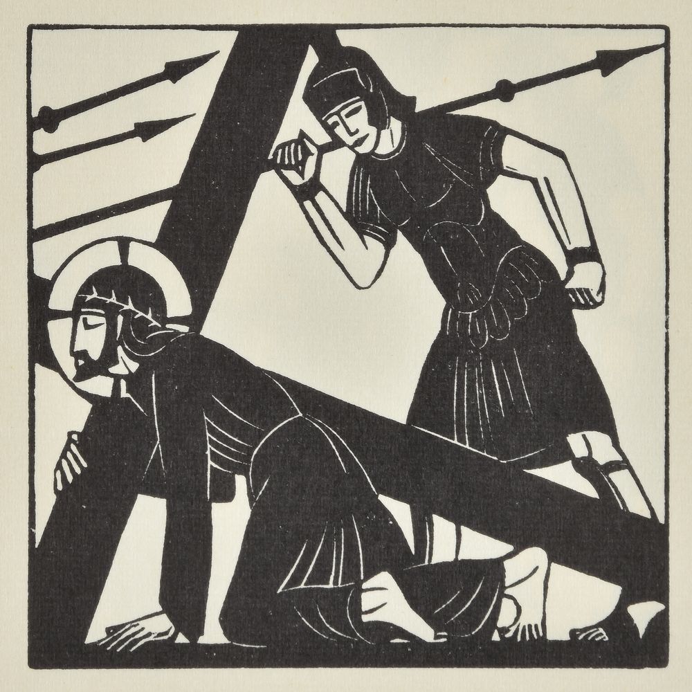 Eric Gill (British 1882-1940), A collection of 22 wood engravings of religious subjects - Image 3 of 22