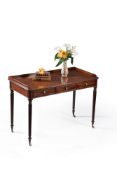 A Regency mahogany dressing table, circa 1815, in the manner of Gillows
